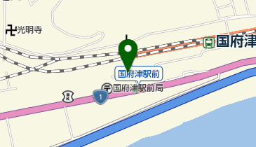 【バイク】国府津駅ロータリー西側駐輪場の地図画像