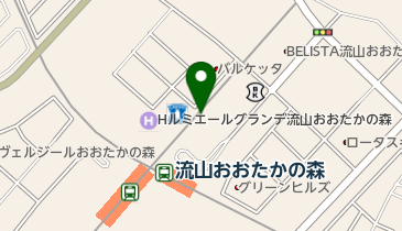 【バイク】エコステーション21 ライフガーデン流山おおたかの森指定駐輪場の地図画像