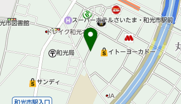 【バイク】イトーヨーカドー和光店駐輪場の地図画像