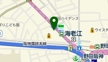 ヤマダデンキテックランド大阪野田店(バイク駐車場)の地図画像