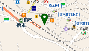 【バイク】橋本駅北口第2自転車駐車場(原付用)の地図画像