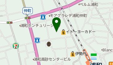 【バイク】駐輪クラブイトーヨーカドー浦和店駐輪場Cの地図画像