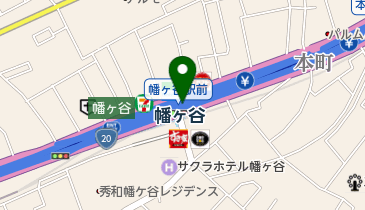 【バイク】エコステーション21 渋谷区幡ヶ谷駐輪場の地図画像