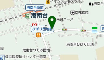 【バイク】エコステーション21 港南台センター指定駐輪場の地図画像