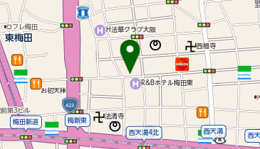 新興モータープール(バイク駐車場)の地図画像