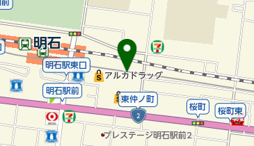 エコステーション21 アスピア明石(バイク駐車場)の地図画像