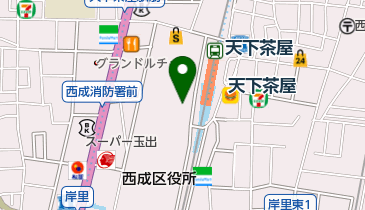 【バイク】天下茶屋駅前バイク駐車場の地図画像