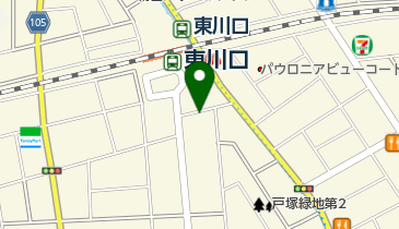 【バイク】東川口駅前駐輪場の地図画像