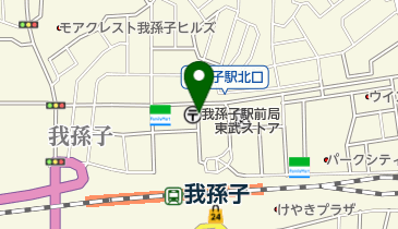 【バイク】エコステーション21 YSビル駐輪場の地図画像
