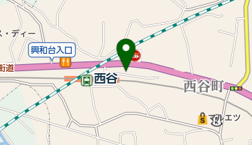 【バイク】サイクルドットコム 西谷駐輪場の地図画像