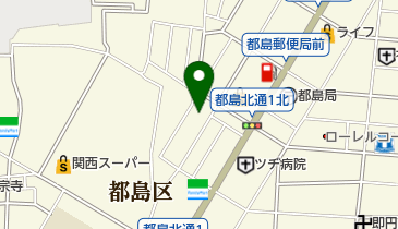 田中旭モータープール(バイク駐車場)の地図画像