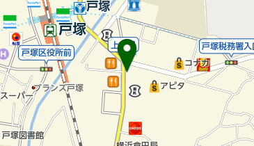 【バイク】戸塚駅APTA駐輪場の地図画像