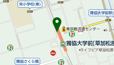 【バイク】東武ランドシステム松原第二駐輪場の地図画像