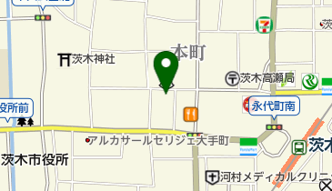 【バイク】元町駐輪場の地図画像