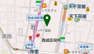 【バイク】タイムス天下茶屋駐輪場の地図画像