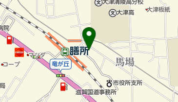 【バイク】G2 ParkSpot膳所駅前の地図画像