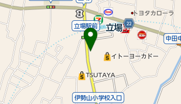 Tacyサイクルパーク イトーヨーカドー立場店(バイク駐車場)の地図画像