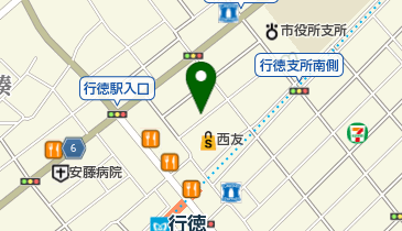 【バイク】エコステーション21 西友行徳店指定駐輪場Dの地図画像