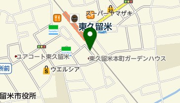 【バイク】東久留米駅西口第2自転車駐車場の地図画像