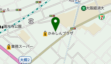 かみしんプラザ(バイク駐車場)の地図画像