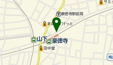 【バイク】小田急 豪徳寺第2駐車場の地図画像