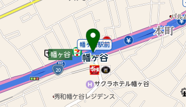 エコステーション21 幡ヶ谷高架下第一自転車等駐車場の地図画像