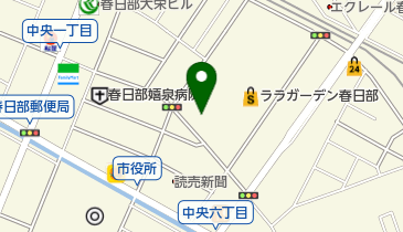 【バイク】ララガーデン春日部バイク駐輪場の地図画像