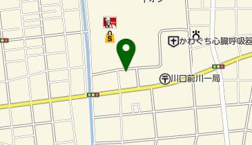 イオンモール川口前川 バイク置場(バイク駐車場)の地図画像