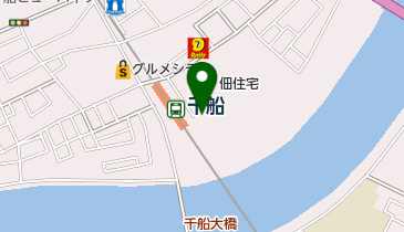 【バイク】エコステーション21愛仁会千船病院駐輪場の地図画像