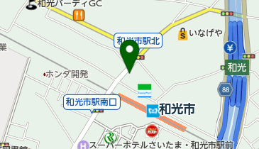 【バイク】ナビサイクル和光新倉第1駐輪場の地図画像