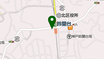 エコステーション21 ダイエー鈴蘭台店(バイク駐車場)の地図画像