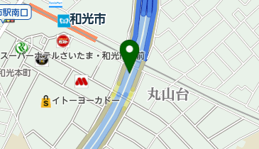 【バイク】和光市外環(南)自転車駐車場の地図画像