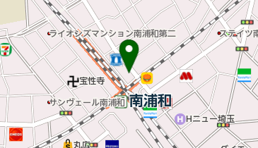 【バイク】ナビサイクル 南浦和第1駐輪場の地図画像