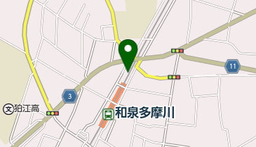 【バイク】小田急和泉多摩川第1駐輪場の地図画像