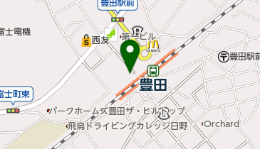 【バイク】豊田駅北第4駐輪場の地図画像