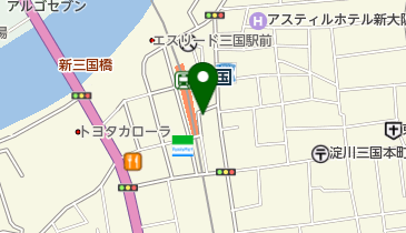 PCP三国本町(バイク駐車場)の地図画像