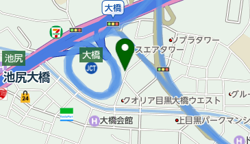 【バイク】クロスエアタワー駐車場の地図画像