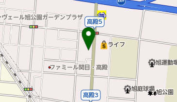 コウジタニ パーキング(バイク駐車場)の地図画像