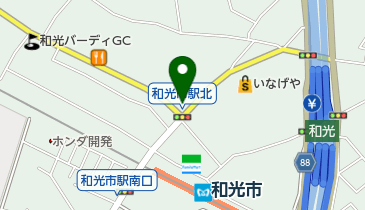 【バイク】和光市北口第2駐車場の地図画像