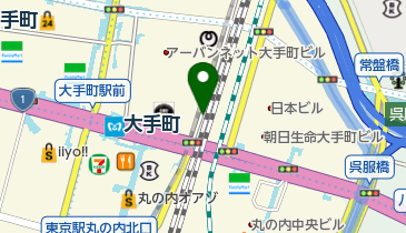 【バイク】Cycle Parking 大手町第一自転車駐輪場の地図画像