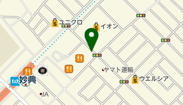 【バイク】イオン市川妙典店駐輪場の地図画像