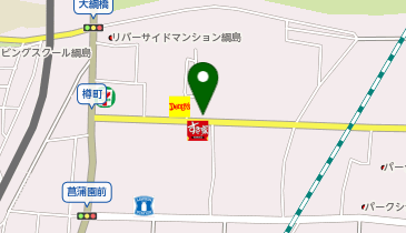 ラウンドワン横浜綱島店(バイク駐車場)の地図画像