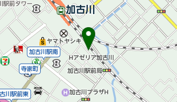 【バイク】加古川駅東自転車駐車場の地図画像