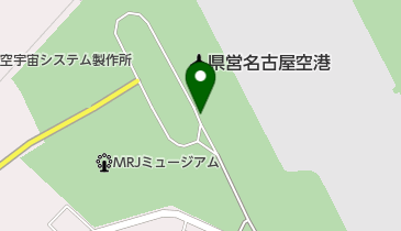 県営名古屋空港自動二輪車駐車場の地図画像