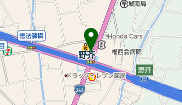 エコステーション21 イオン野芥A(バイク駐車場)の地図画像