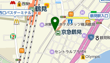 【バイク】鶴見第2バイク駐輪場の地図画像