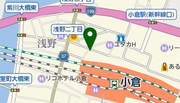 【バイク】小倉駅北口駐輪場の地図画像