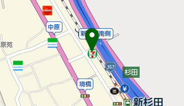 【バイク】Parking in新杉田町の地図画像