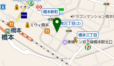 【バイク】橋本パーキングバイク駐輪場の地図画像