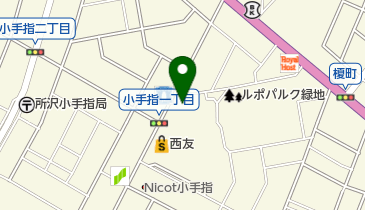 【バイク】サイカパーク 西友小手指店駐輪場(Cエリア)の地図画像